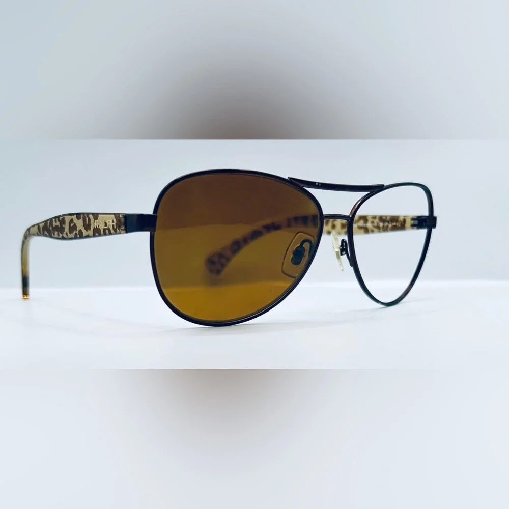 Ralph Lauren RA4108 Brown Oval Sunglasses Frames Only
